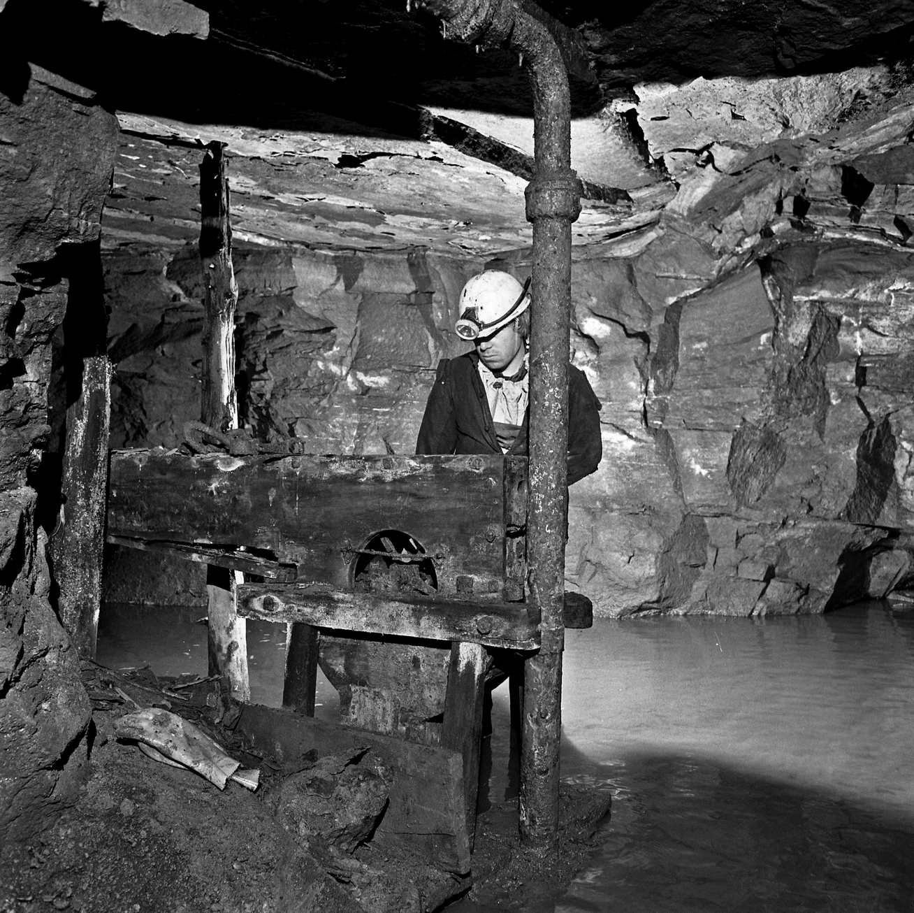 Fan in Caplecleugh Level 1977